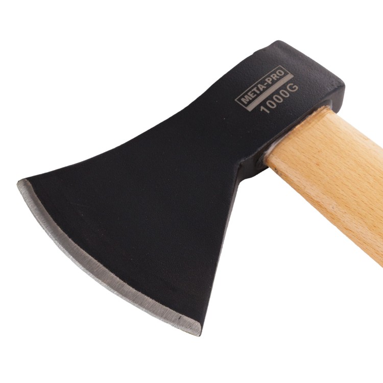 Siekiera toporek ciesielski 1kg drewniany trzonek 44cm-2