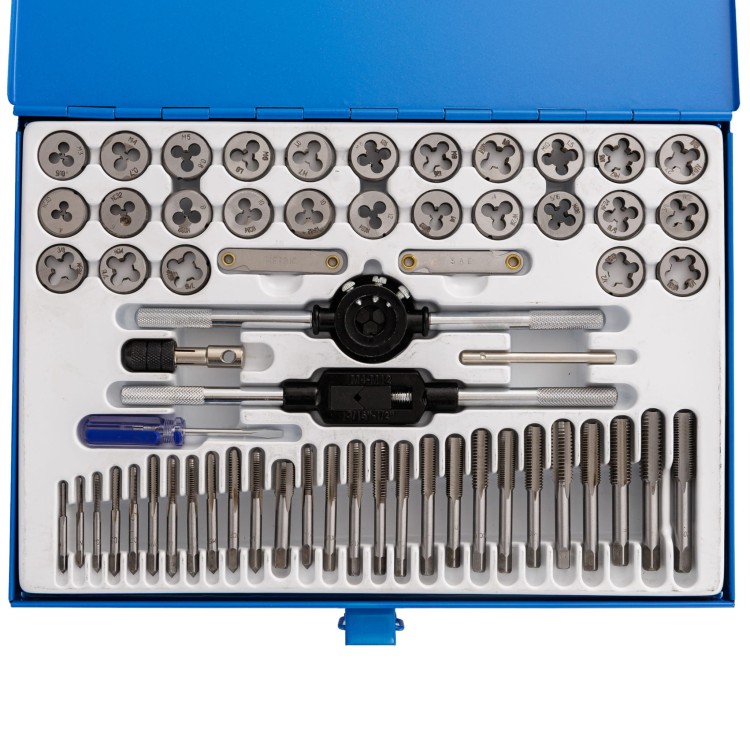 Zestaw gwintowników i narzynek 60el.-5