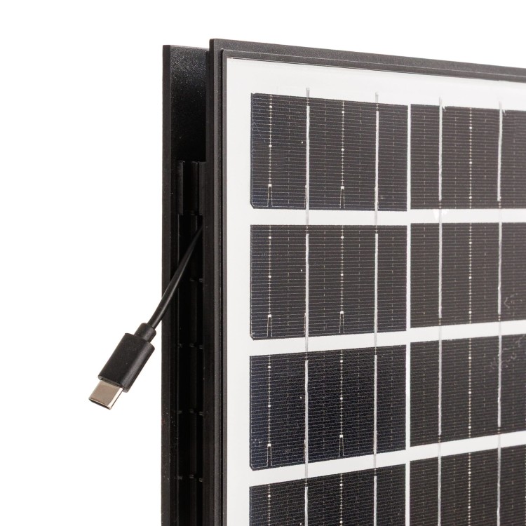 LAMPA SOLARNA ROBOCZA PRZENOŚNA LED 800W 10X AKUMULATOR 18650 POWERBANK-7