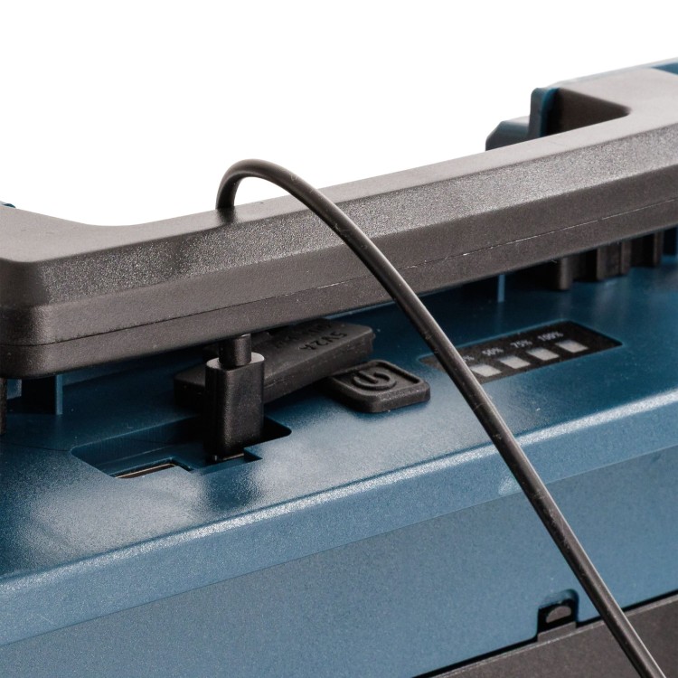 LAMPA SOLARNA ROBOCZA PRZENOŚNA LED 800W 10X AKUMULATOR 18650 POWERBANK-9