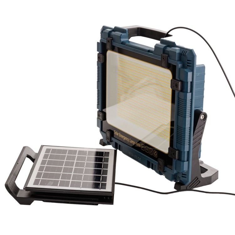 Lampa solarna robocza 400W 8 akumulator powerbank  -2