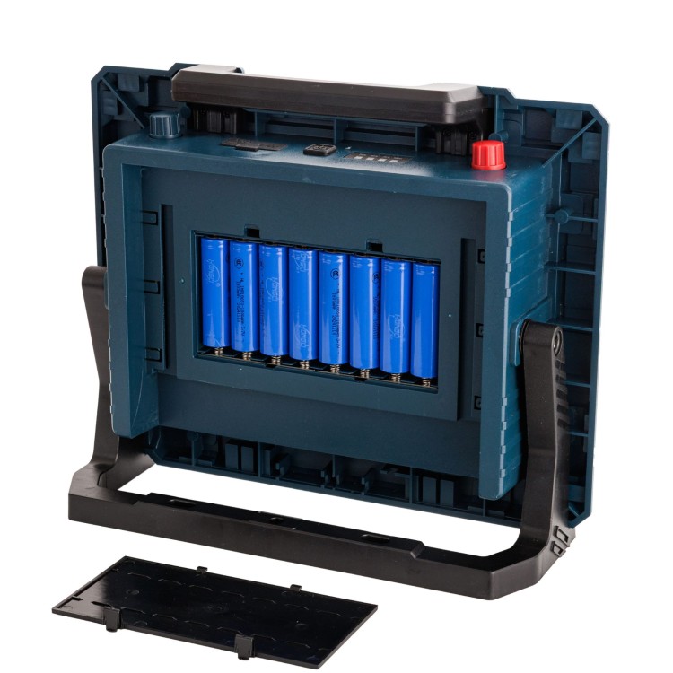 Lampa solarna robocza 400W 8 akumulator powerbank -5