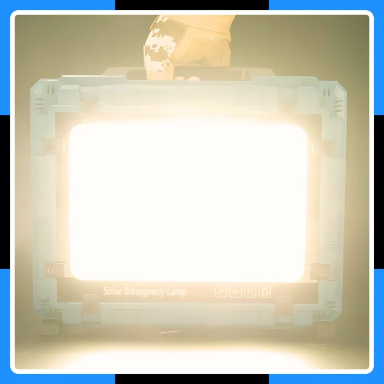 Lampa solarna robocza 400W 8 akumulator powerbank -8
