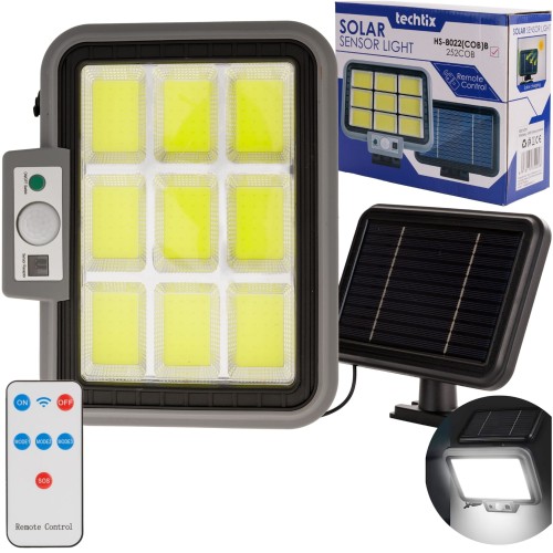 Lampa solarna ogrodowa uliczna z czujnikiem ruchu led -1