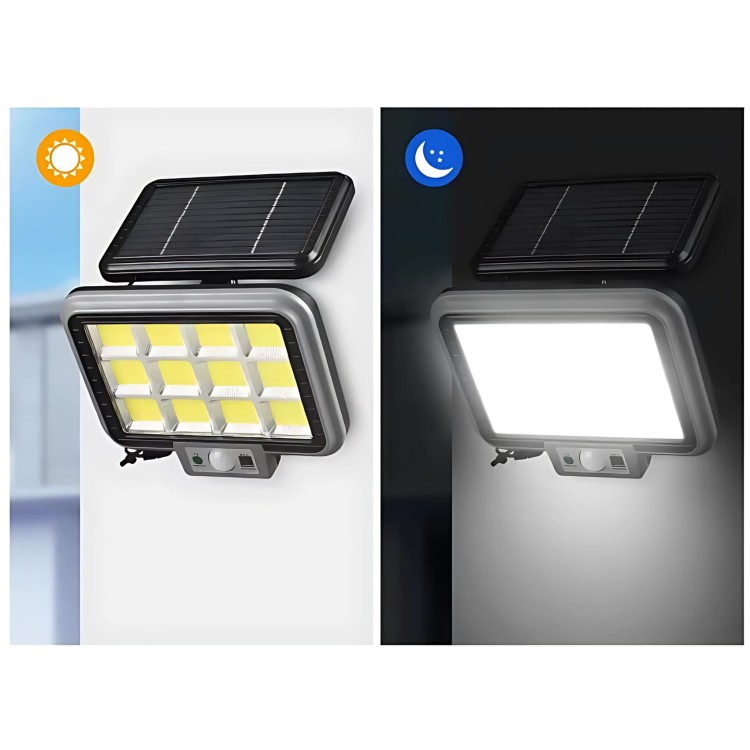 Lampa solarna ogrodowa uliczna led czujnik ruchu -3