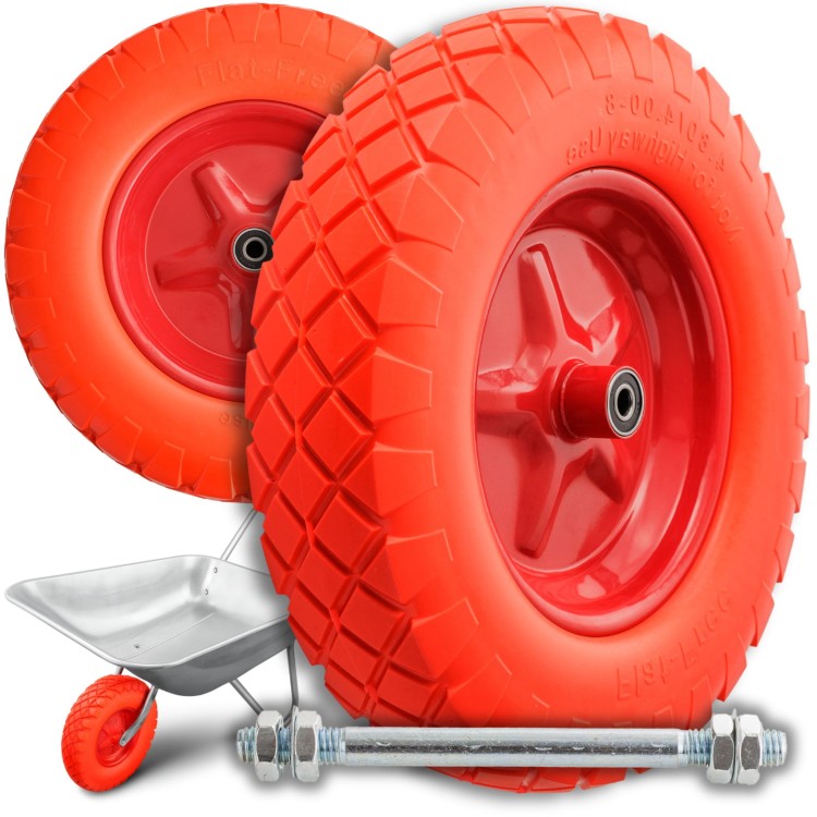 Koło do taczki piankowe 4,00-8 -1