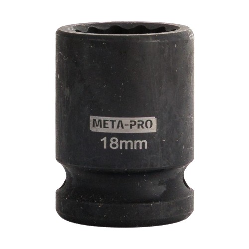Nasadka udarowa krótka 1/2" 18MM -1