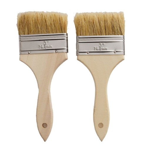 zestaw pędzli malarskich płaskie-2