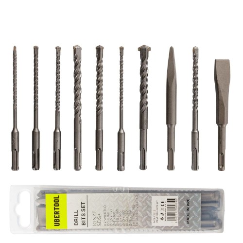 Zestaw wierteł i dłut 10el. -1