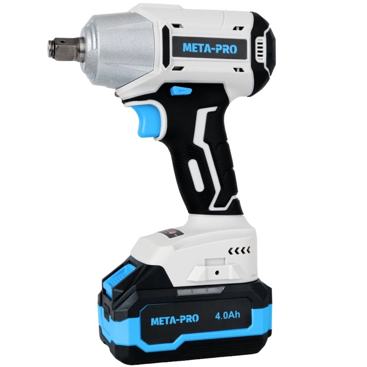 KLUCZ UDAROWY BEZSZCZOTKOWY WKRĘTARKA 3W1 750NM ZESTAW 2x AKU 4.0AH 20V-9