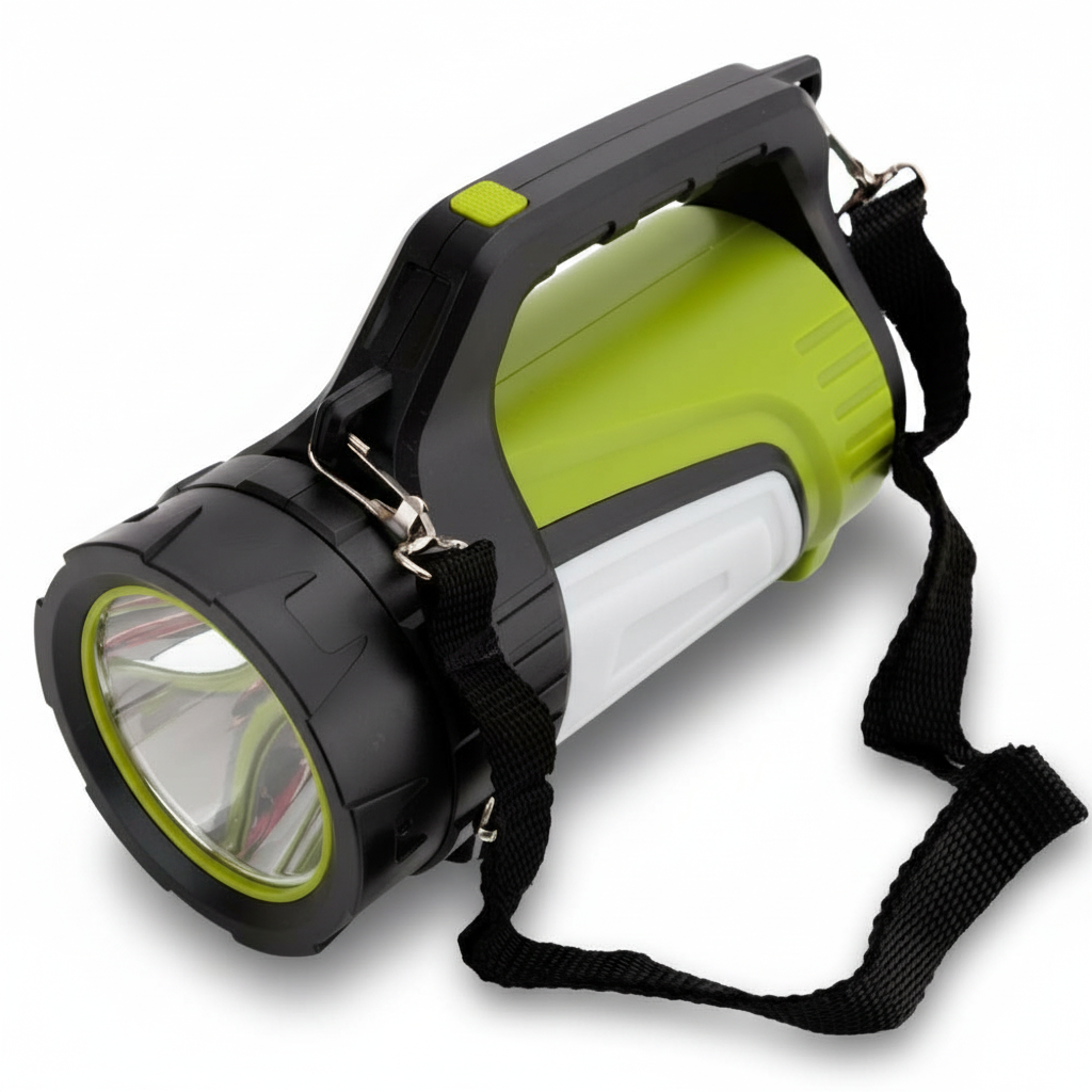 LATARKA TAKTYCZNA LED – 1200 LM (4500 mAh / POWERBANK)