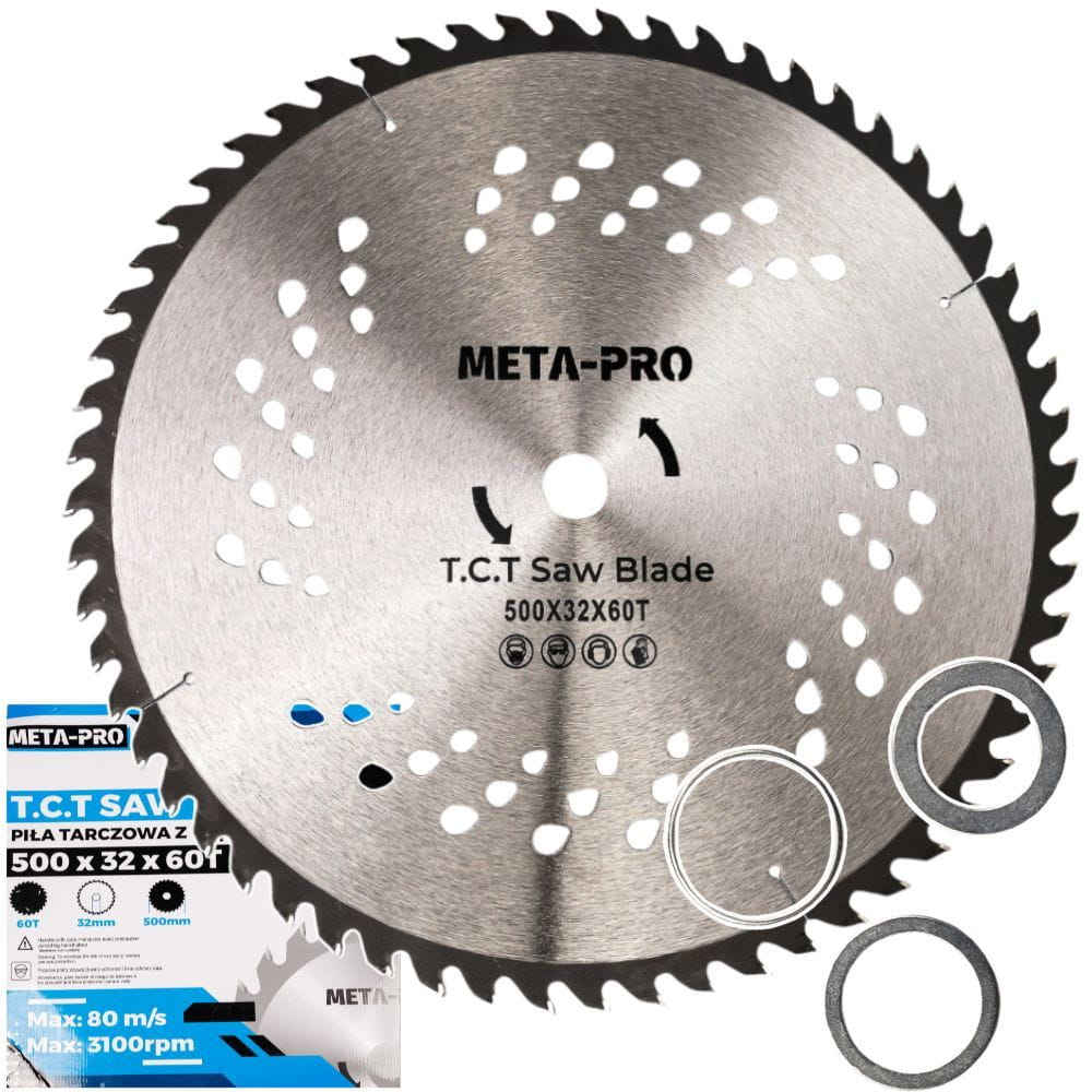PIŁA TARCZOWA DO DREWNA – 500 x 32 x 60T-1
