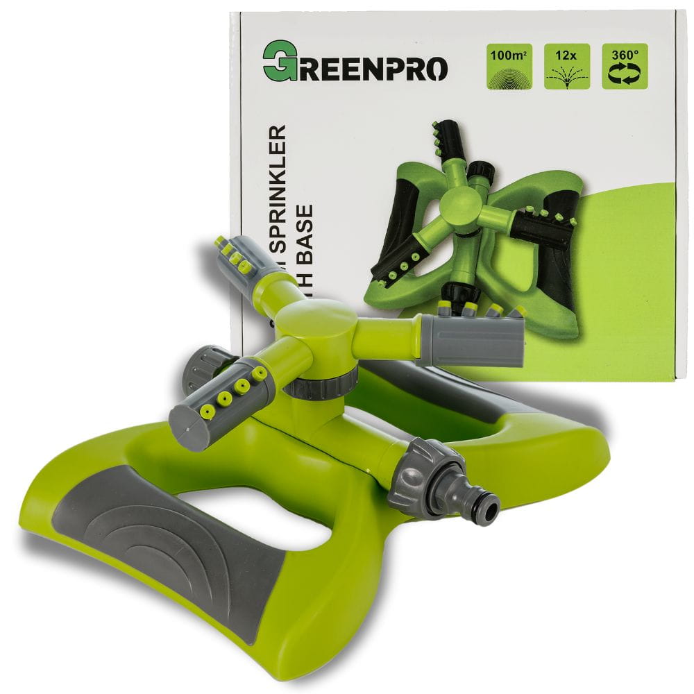 ZRASZACZ OGRODOWY OBROTOWY 3-RAMIENNY 24 CM-1