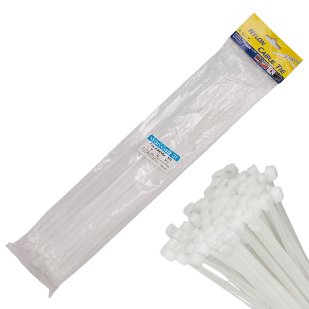 TRYTYTKI OPASKI ZACISKOWE 4.8X380MM 50SZT-1