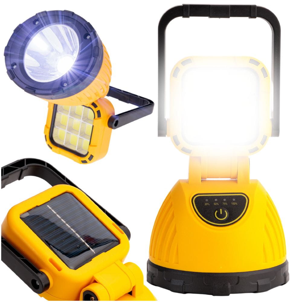 LATARKA SZPERACZ SOLARNA LED – 55 DIOD / 600 LM (3000 mAh) -1