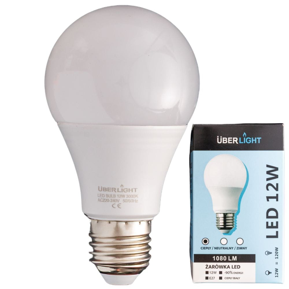 ŻARÓWKA LED – 12W / 1080 LM (BARWA CIEPŁA 3000K)-1