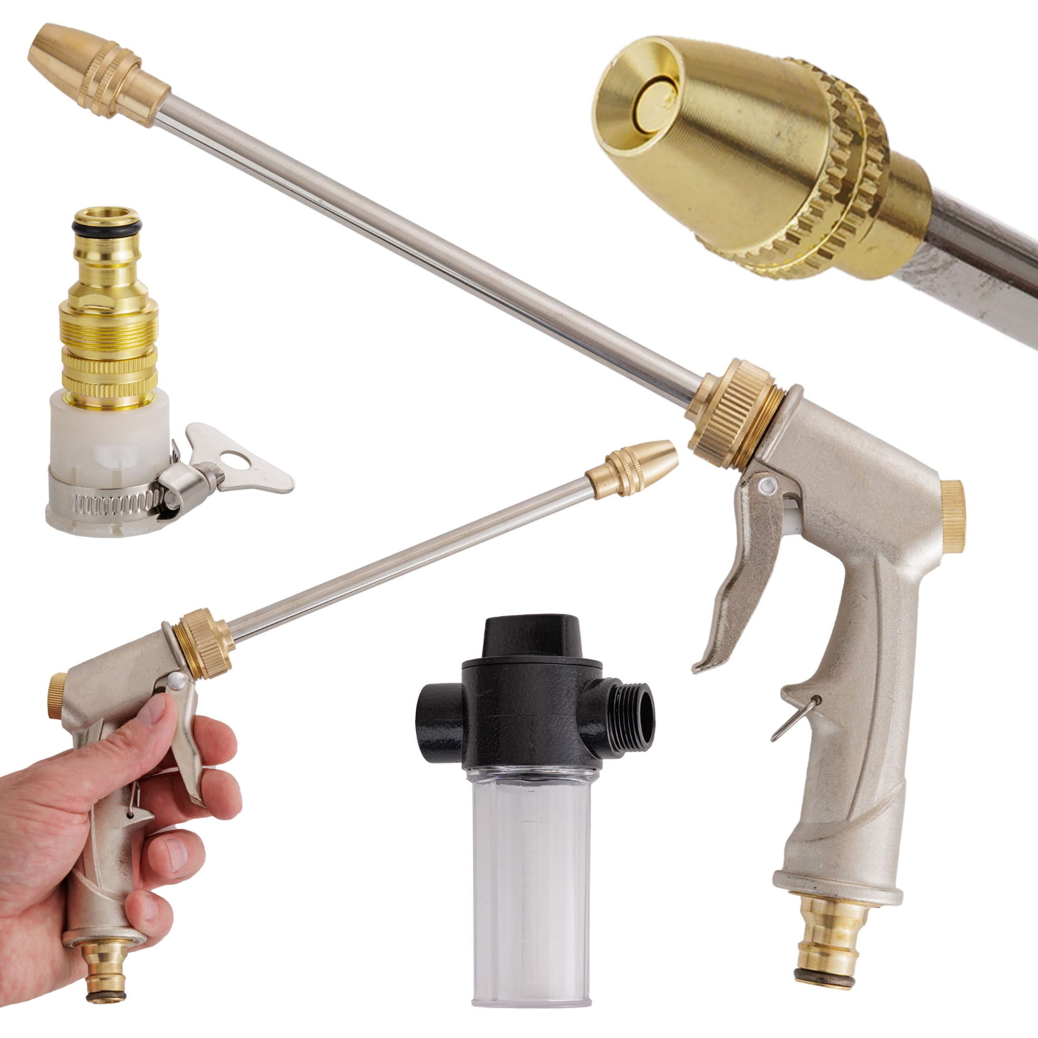 Pistolet ogrodowy zraszający 31cm