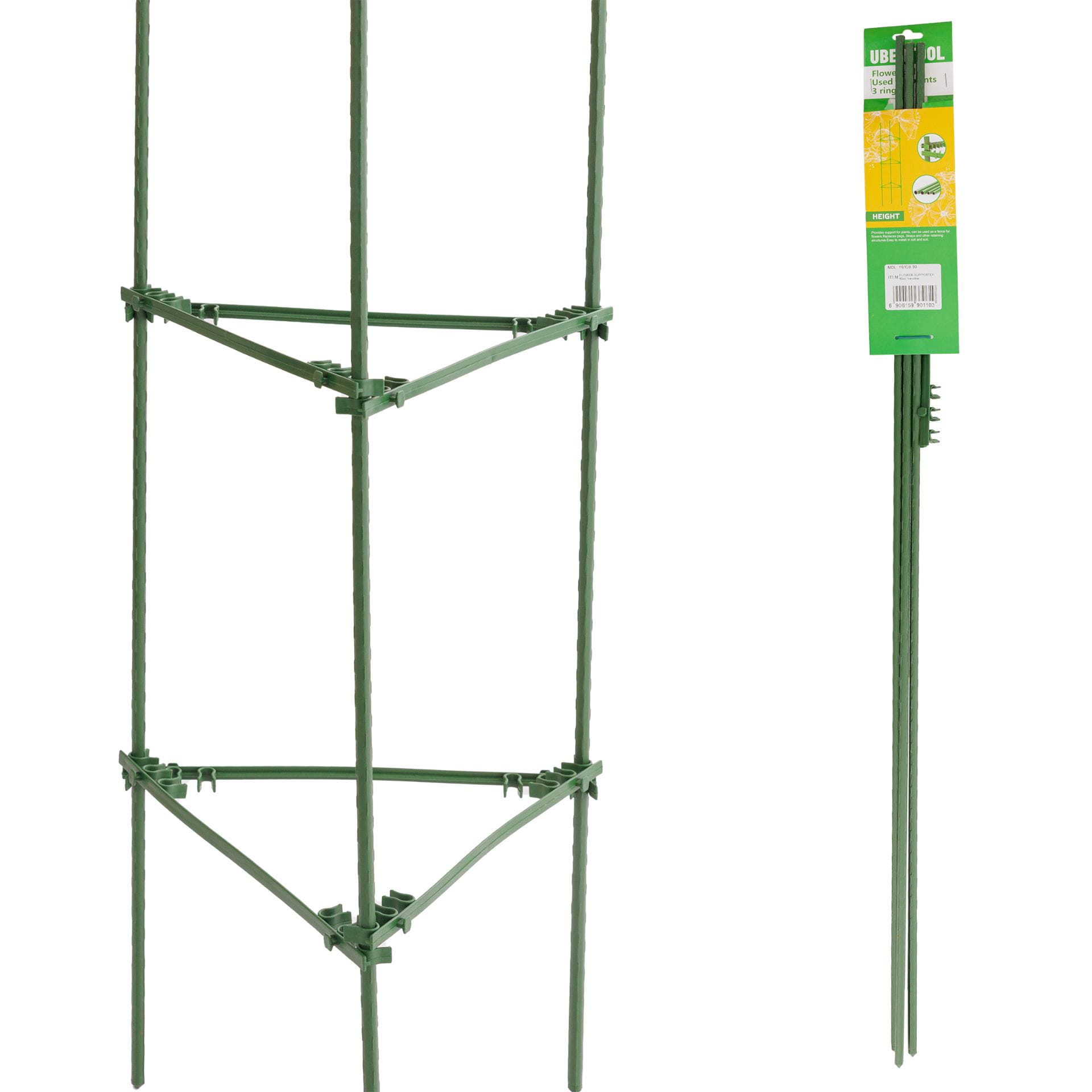 Tyczka do roślin podpora 90 cm 3el. -1